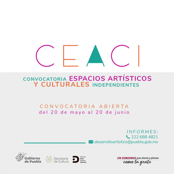 CONVOCATORIA ESPACIOS ARTÍSTICOS Y CULTURALES INDEPENDIENTES CEACI