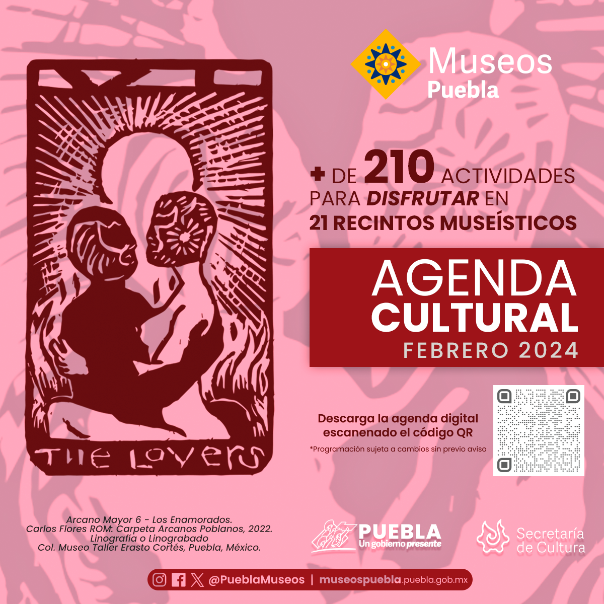 Agenda Cultural Museos Febrero