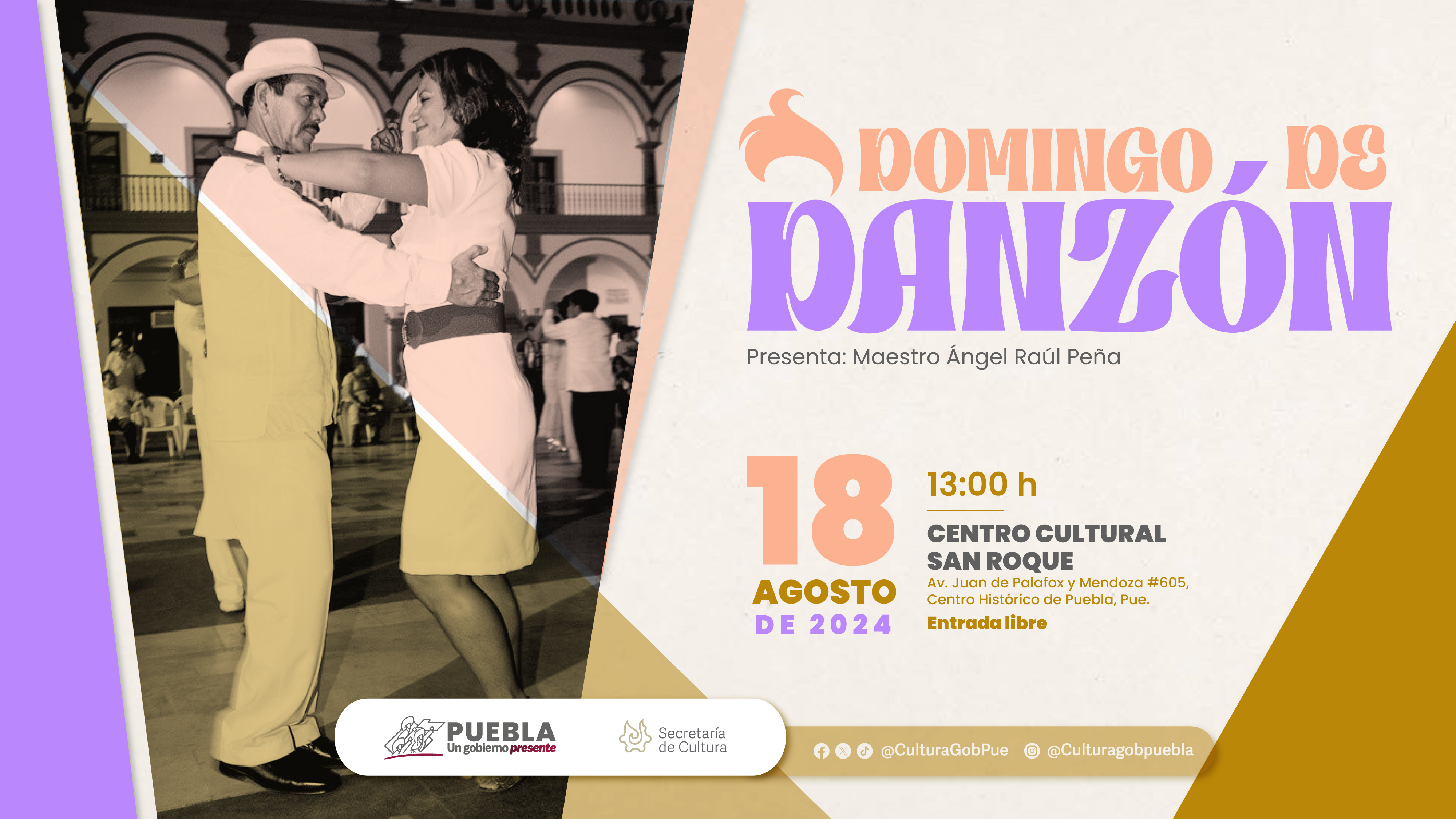 danzón puebla qué hacer en puebla 18 agosto