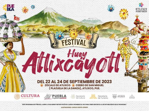 CELEBRARÁ PUEBLA 58 EDICIÓN DEL FESTIVAL HUEY ATLIXCÁYOTL: CULTURA