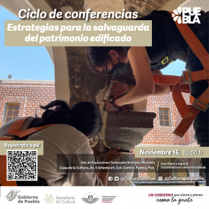 IMPARTIRÁ CULTURA CONFERENCIAS PARA LA SALVAGUARDA DEL PATRIMONIO CULTURAL EDIFICADO