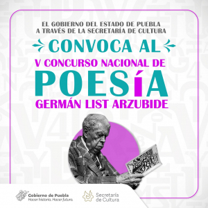 V Concurso Nacional de Poesía Germán List Arzubide