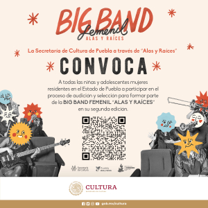 CONVOCATORIA BIG BAND FEMENIL ALAS Y RAÍCES 2023