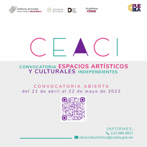 CONVOCATORIA ESPACIOS ARTÍSTICOS Y CULTURALES INDEPENDIENTES CEACI 2023