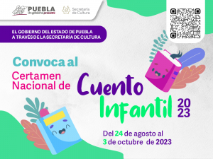 PUBLICA GOBIERNO ESTATAL CERTAMEN NACIONAL DE CUENTO INFANTIL 2023