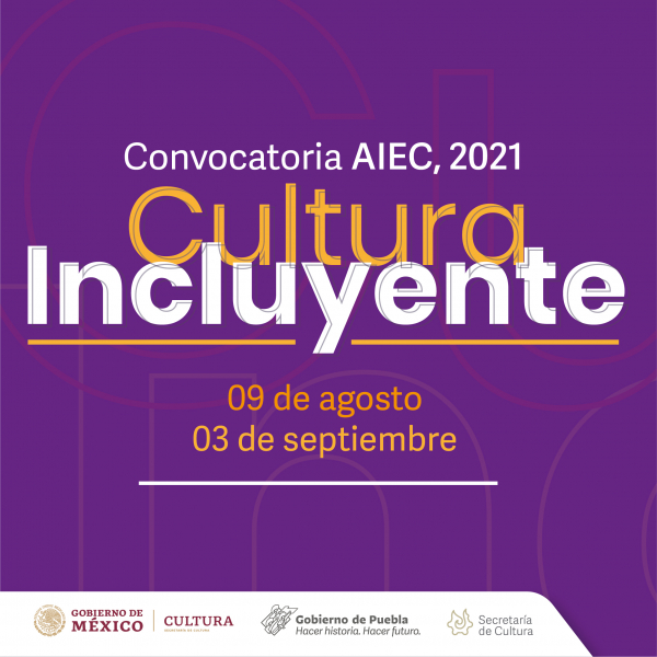 CONVOCATORIA CULTURA INCLUYENTE 2021