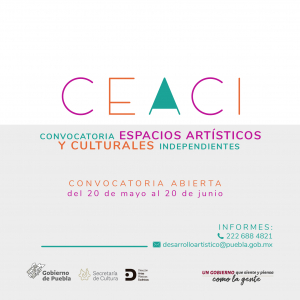 IMPULSA GOBIERNO ESTATAL PROYECTOS DE ESPACIOS CULTURALES Y ARTÍSTICOS INDEPENDIENTES