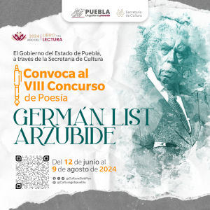 VIII CONCURSO NACIONAL DE POESÍA GERMÁN LIST ARZUBIDE