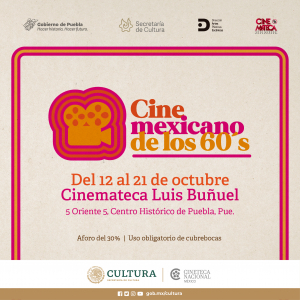 EN LA CINEMATECA LUIS BUÑUEL, CULTURA PRESENTARÁ  &quot;CICLO DE CINE MEXICANO DE LOS 60’s&quot;”