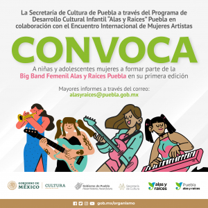 CONVOCATORIA BIG BAND FEMENIL