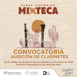 CONVOCATORIA AUDICIÓN DE CLARINETES