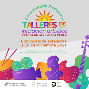 CONVOCATORIA PARA PROFESORES TALLERES DE INICIACIÓN ARTÍSTICA