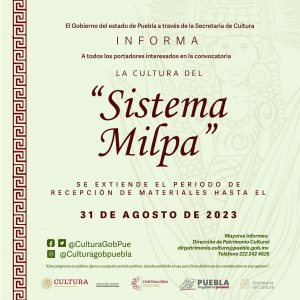 CONVOCATORIA SISTEMA MILPA 2023