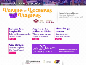 LLEVARÁ GOBIERNO ESTATAL “VERANO DE LECTURAS VIAJERAS” A MUNICIPIOS