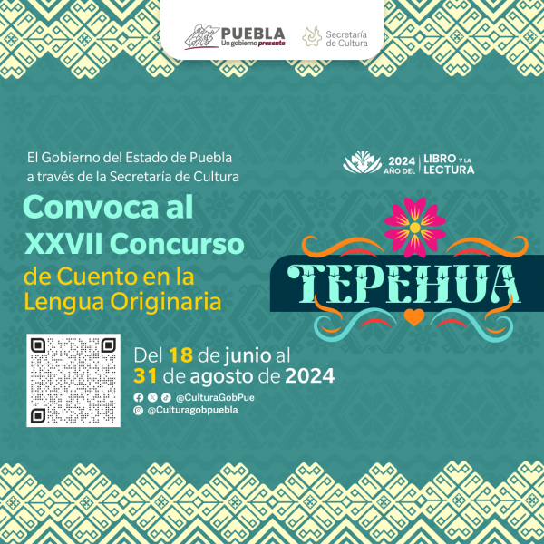 XXVII CONCURSO DE CUENTO EN LA LENGUA ORIGINARIA TEPEHUA