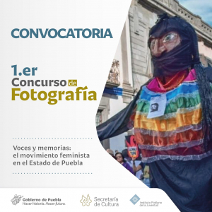 CONVOCAN CULTURA E IPJ A CONCURSO DE FOTOGRAFÍA DE MOVIMIENTOS FEMINISTAS