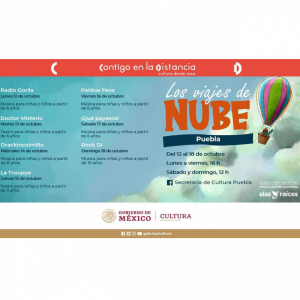 PARTICIPA SECRETARÍA DE CULTURA EN INTERCAMBIO CULTURAL &quot;LOS VIAJES DE NUBE&quot;