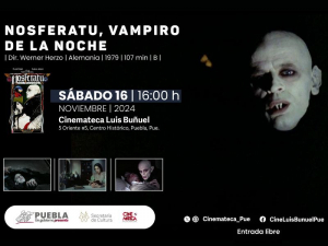 PRESENTARÁ CINEMATECA “LUIS BUÑUEL” CICLO “CLÁSICOS DEL TERROR”: CULTURA