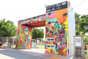 INAUGURA GOBIERNO ESTATAL MURAL HISTÓRICO EN CUAYUCA DE ANDRADE