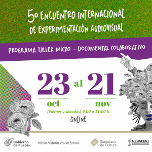 INVITA SECRETARÍA DE CULTURA A TALLER DE MICRO-DOCUMENTAL COLABORATIVO