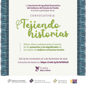 CONVOCATORIA TEJIENDO HISTORIAS